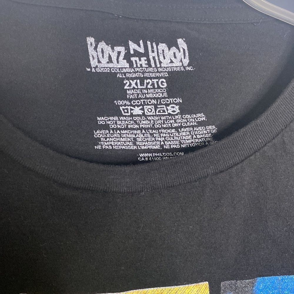 BOYZ N THE HOOD Men’s Black T Shirt Size 2XL - Picture 2 of 3